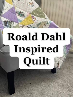 Attempt at quilting. Roald Dahl Inspired quilt. Was a big fan of the books when i was young, made this for my baby boy. #roalddahl #quentinblake #storytime #bookworm #nursery #fairytale #babyboy #babygirl #handmade #homemade #matilda #thebfg #charileandthechocolatefactory #fantasticmrfox #thetwit...